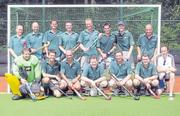 Die Traditionsmannschaft des Limburger HC beim Turnier in Mlheim.